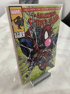 Buy THE AMAZING SPIDER-MAN #32 Takashi Spider-Punk Homage Variant Cover • 10£