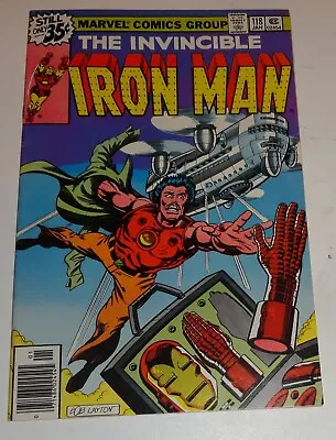 Buy Iron-man #118 First App Jim Rhodes Glossy 8.0 1978 • 37.63£
