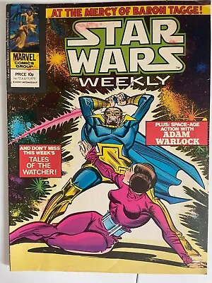 Buy Star Wars Weekly #72 Vintage Marvel Comics UK • 2.25£
