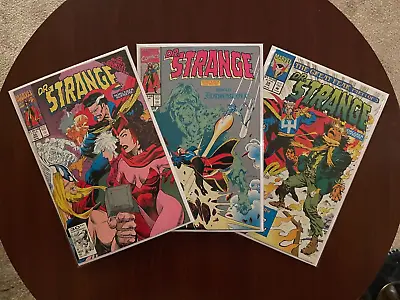 Buy (Lot Of 3 Comics) Doctor Strange Sorcerer Supreme #35 #37 & #38 (Marvel 1991-92) • 16.63£