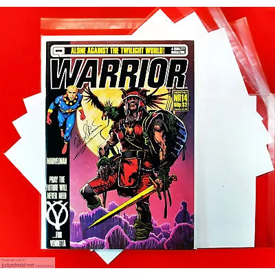 Buy Warrior Magazine # 14 Original V For Vendetta UK Comic Signed Editor (Lot 3662 • 44.99£