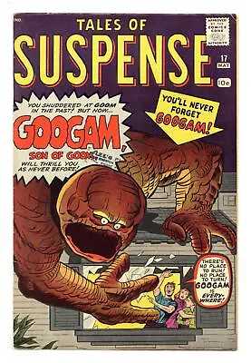 Buy Tales Of Suspense #17 VG/FN 5.0 1961 • 208.92£