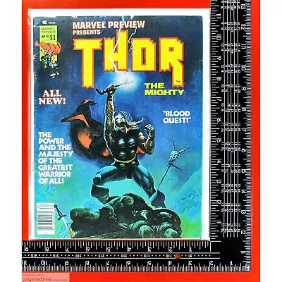 Buy Comic Bags ONLY Fits A4  Marvel Preview Presents Thor Size0 For # 1 Up X 10 • 9.99£