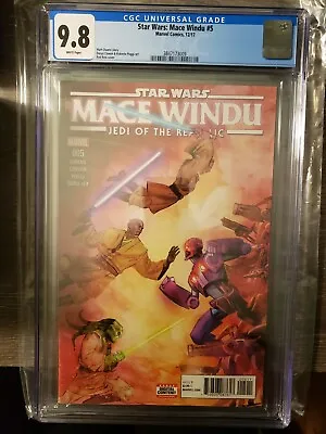 Buy Star Wars Jedi Of The Republic Mace Windu 5 1st Appearance Ahsoka In Marvel 9.8 • 158.06£