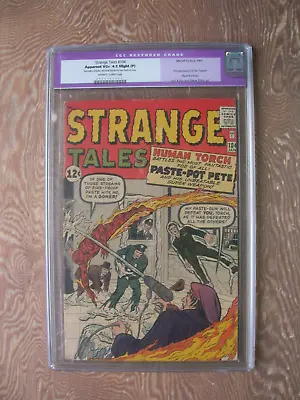 Buy Strange Tales   #104   CGC 4.5 Slight (P)  1st Appearance Trapster • 180.79£