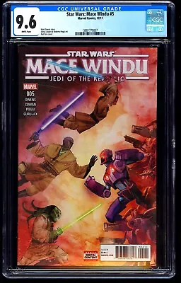 Buy Star Wars Mace Windu Jedi Of The Republic CGC 9.6 Marvel (2018) 1st Full Ahsoka  • 59.26£