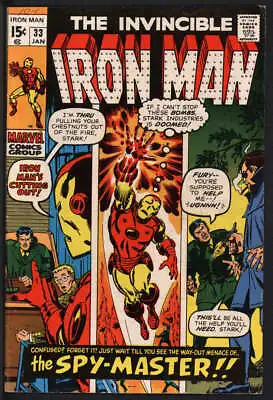 Buy Iron Man #33 6.5 // Spy-master Appearance Marvel Comics 1971 • 27.28£