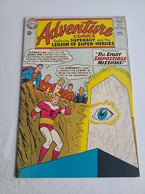 Buy Adventure Comics #323 , DC 1964, GREAT SPINE VF-7.5 • 38.38£
