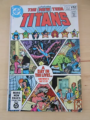 Buy Dc Comics The New Teen Titans No 8 June 1981 • 9.95£
