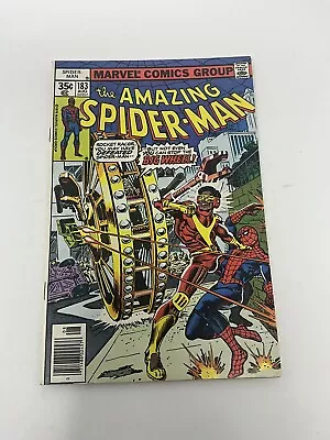 Buy Amazing Spider-Man #183 1st App Big Wheel (1978) NM High Grade Unread! • 39.97£