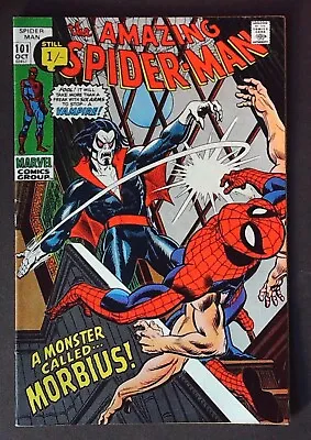 Buy AMAZING SPIDER-MAN (1971) #101 - 1ST APP OF MORBIUS - FN (6.0)  - Back Issue • 349.99£