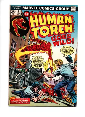 Buy Human Torch #2 Fn/vf 7.0 (11/74) Reprints Strange Tales #102 Stan Lee/jack Kirby • 4.73£