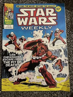 Buy STAR WARS WEEKLY #38 - 1978 - Marvel Comics Group UK  A Wookiee Gone Mad • 2£