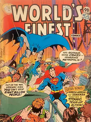 Buy 1980 World's Finest Comics #1 Buckler & Giordano Batman Superman Rare Oz Ed 95c • 19.99£