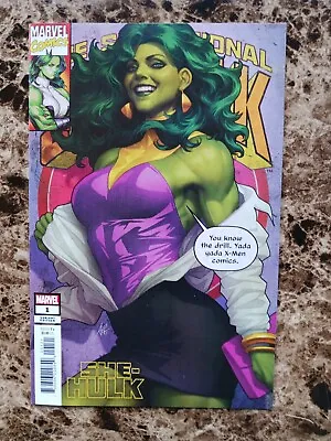Buy She-Hulk #1 NM+ Artgerm Variant (2022 Marvel Comics) Disney+ Series! • 7.09£
