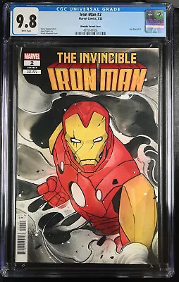 Buy Iron Man #2 ~ 3/23 Marvel 1:50 Momoko Variant ~ CGC 9.8 WP • 42.75£