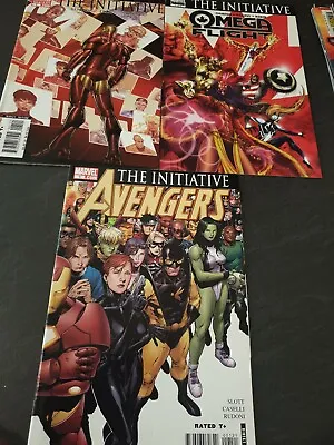 Buy Marvel Comics The Initiative #1 Civil War #1 Avengers #1 Omega Flight VG • 4.99£