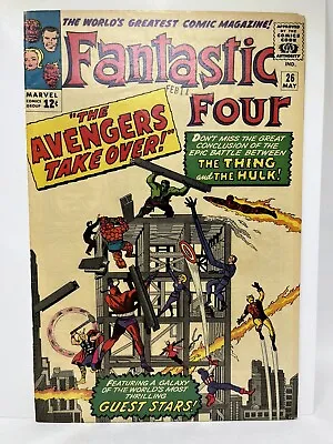 Buy Fantastic Four #26 (1964) 4th Avengers • 254.22£