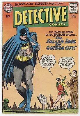 Buy Batman Detective Comics 330 DC 1964 FN Carmine Infantino Robin Castle • 26.38£