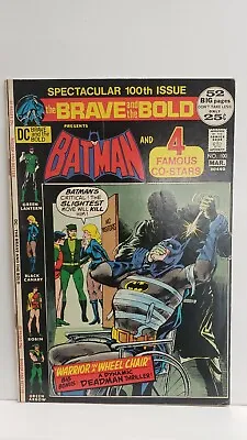 Buy Brave & The Bold #100 Classic Anniversary Issue 1st Printing 1972 DC Comics • 19.79£