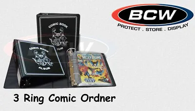 Buy BCW - Comic Book Album Folder Binder 3  In Black • 8.29£