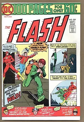 Buy Flash 229 (VF) Green Lantern! John Broome Gil Kane Gardner Fox 1974 DC Comics W9 • 35.96£