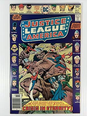 Buy Justice League Of America #135 Vol 1 DC 1976 KEY 1st App Squadron Of Justice VF! • 11.78£