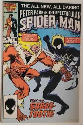 Buy Peter Parker The Spectacular Spider-Man #116 Comic Book VF-NM • 23.98£