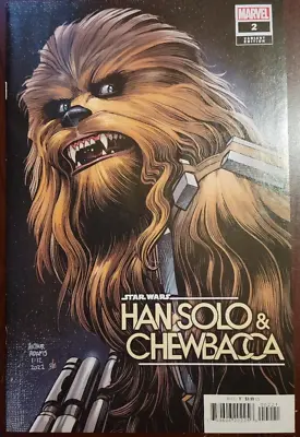 Buy Star Wars Han Solo & Chewbacca #2 Variant Cover - NM • 3.54£