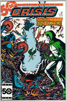 Buy Crisis On Infinite Earths 10  The Spectre Vs The Anti-Monitor!   1986 VF/NM • 10.24£