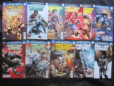 Buy JUSTICE LEAGUE Of AMERICA : Issues 1,2,3,4,5,6,7,8,9,10, Ann 1. DC REBIRTH, 2016 • 24.99£