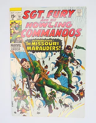 Buy Sgt. Fury And His Howling Commandos 70 High Grade Marvel  The Missouri Marauders • 12.65£