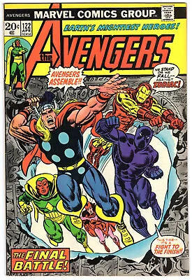 Buy Avengers #122 Very Fine Plus 8.5 Black Panther Thor Iron Man Vision 1974 • 23.83£