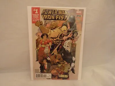 Buy Marvel Comics POWERMAN And IRON FIST #1 Harlem Burns  2016  VF W/Protector ! • 2.22£