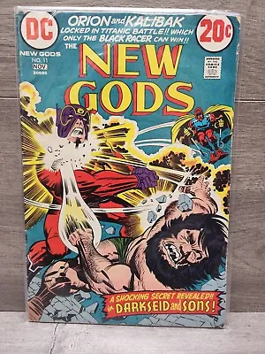 Buy THE NEW GODS Volume 1 #11 Of 19 1971-1978 DC Comics LAST JACK KIRBY ISSUE • 11.07£