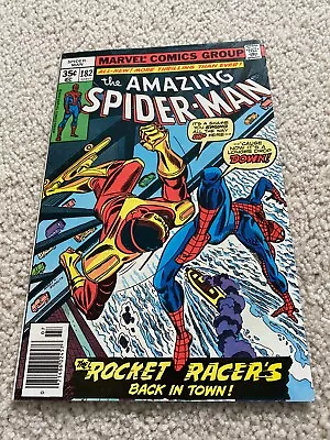 Buy Amazing Spider-Man  182  NM-  9.2  High Grade  Rocket Racer  Big Wheel • 19.88£