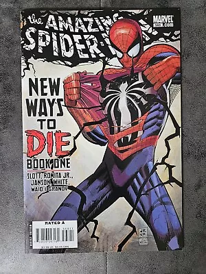 Buy Amazing Spider-Man #568 Anti-Venom Cameo Slott Romita JR New Ways To Die Cover A • 8£