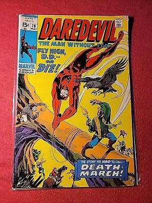 Buy Daredevil 81 1971 Marvel Comics Book Vintage Death March  • 6.39£