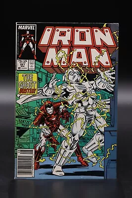 Buy Iron Man (1968) #221 Newsstand David Michelinie Bob Layton Signed No COA FN/VF • 22.39£
