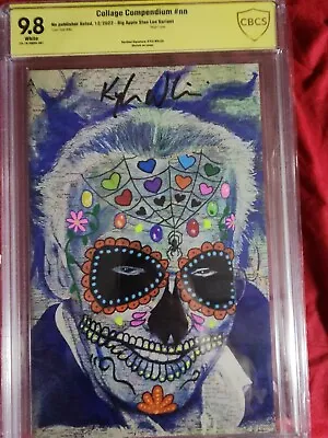 Buy STAN LEE TRIBUTE CBCS CGC SS BY Kyle Willis Collage Compendium LTD 100 REMARKED! • 193.02£