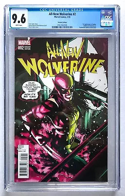 Buy All-new Wolverine #2 1:25 Lopez Variant Cgc 9.6 1st Apps Gabby/honey Badger +2 • 499.99£