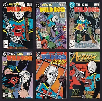 Buy Wild Dog #1-4 & Special #1 DC 1987 1st Wild Dog! Action Comics #640 Bonus • 30.19£