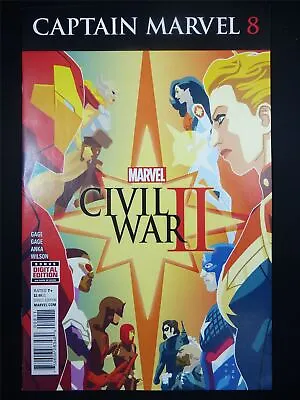 Buy CAPTAIN Marvel #8 - Civil War 2 - Marvel Comic #HE • 2.55£