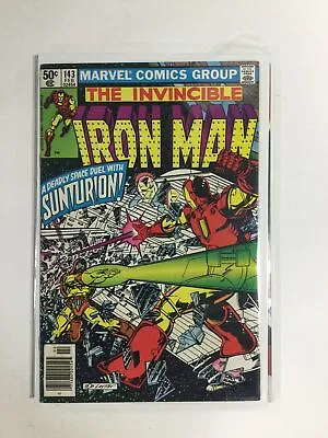 Buy Iron Man #143 (1981) VF3B136 VERY FINE VF 8.0 • 2.39£