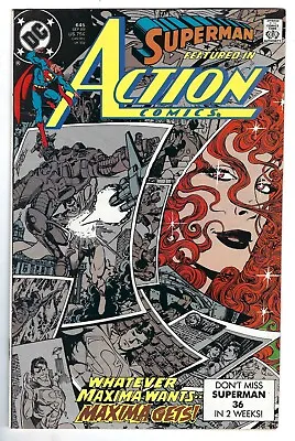 Buy Action Comics #645 - My Lady Maxima! 1st Appearance Of Maxima! (3) • 10.37£