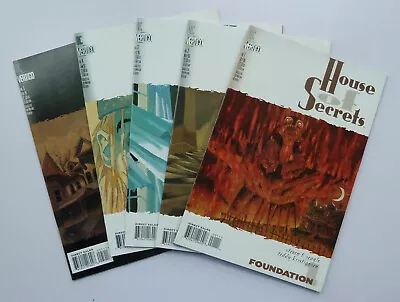 Buy House Of Secrets #1 To 5 Foundation Set (5 Comics) DC 1996/7 VF 8.0 • 15.25£