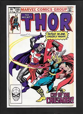 Buy Thor #330 (1982): 1st Appearance Of Crusader! Bronze Age Marvel! FN/VF (7.0)! • 4.37£