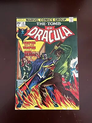 Buy Tomb Of Dracula # 21, 1974,High Grade Marvel Comics • 31.62£