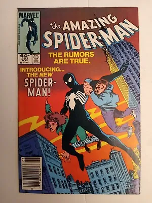 Buy AMAZING SPIDER-MAN #252 1984 1st Appearance Of Black Costume Newsstand  • 311.77£