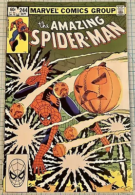 Buy Amazing Spider-Man #244 NM John Romita Jr. Cover 1983 Marvel 3rd App Hobgoblin • 20.01£